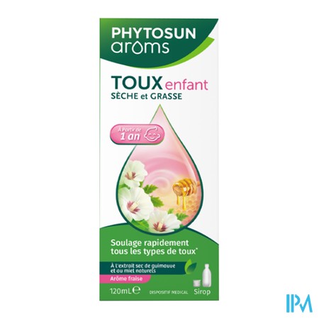 vignette PHYTOSUNAROM SIROP TOUX ENFANT 120ML