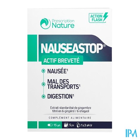 produit PHARMA NAT NAUSEASTOP 30 GEL