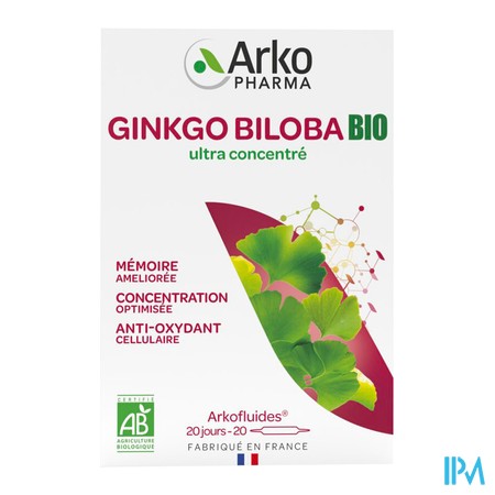 produit ARKOFLUIDE MEMOIRE B A10MLX20