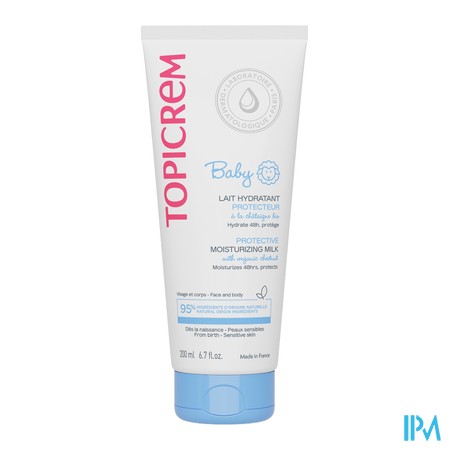 vignette TOPICREM BABY LAIT U/HYD 200ML