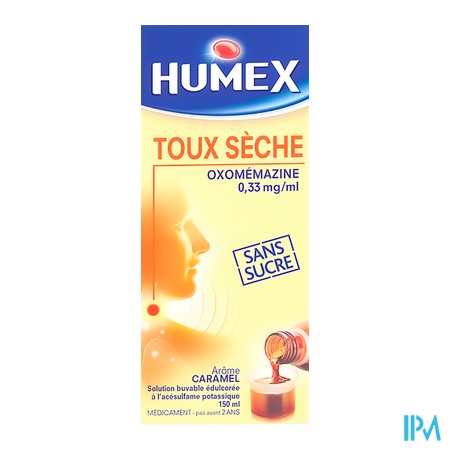 produit HUMEX TS OXOMEM 0,33MG/ML S/S150ML