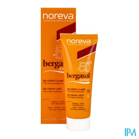 vignette NOREVA BERGASOL EXP BB CR CLA SPF50+ 40ML