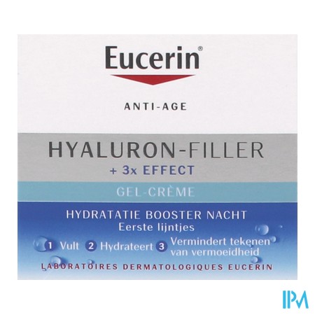 vignette EUCERIN HYALU FILL+3X EFFECT NUIT 50ML