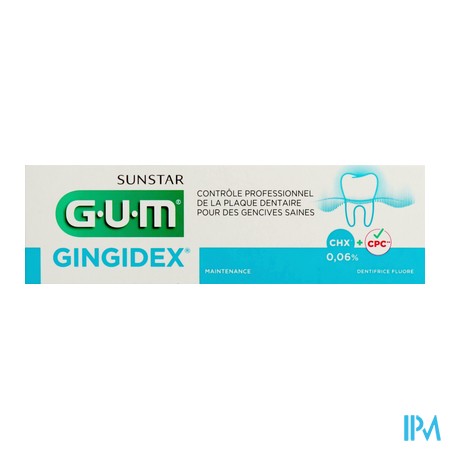 vignette GUM GINGIDEX DENT TB 75ML