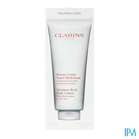 vignette CLARINS BAUME CORPS HYDR KARITE 200ML