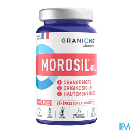 vignette GRANIONS MOROSIL 400MG CPR60