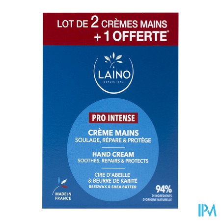 vignette LAINO LOTX3 CREME MAINS PRO INT TB50ML