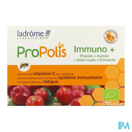vignette PROPOLIS LADROME IMMUNO+ AMP10ML20