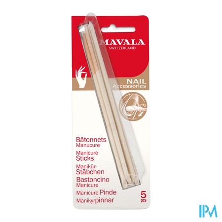 vignette MAVALA BATONNETS MANUCUR BOIS X5