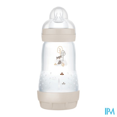 vignette MAM BIB EASY START A-C T2 260ML SABLE