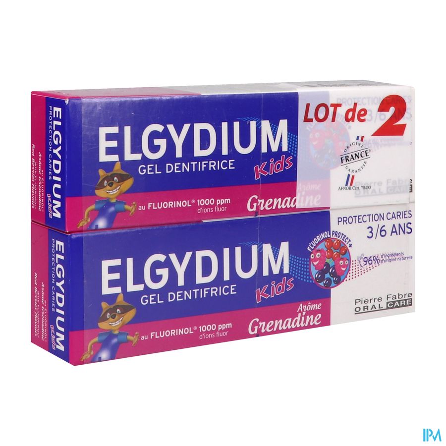 vignette ELGYDIUM DENT KIDS 3/6A GRENAD X2