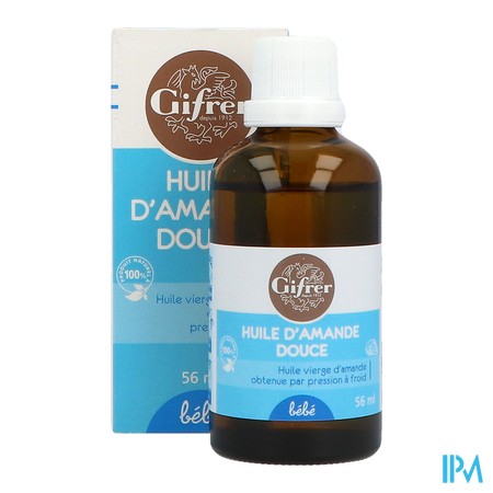 vignette AMANDE DOUCE HLE GIFRER 56ML
