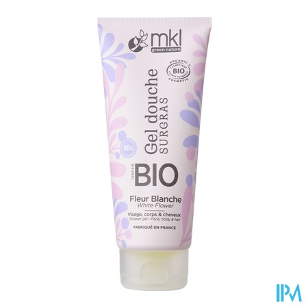 produit MKL GEL DOUCHE BIO FLEUR BLANCHE 200ML