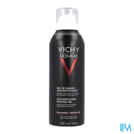 vignette VICHY HOM GEL RAS A IRRIT150ML