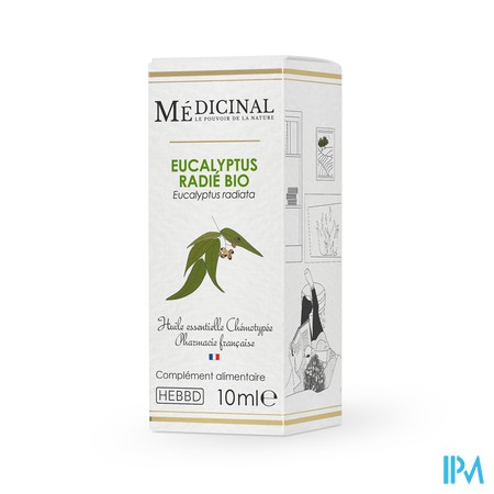 vignette MEDICINAL HE BIO EUCAL RADIATA 10ML