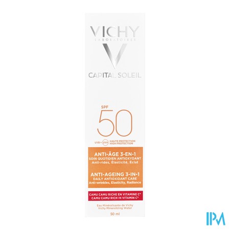 produit VICHY SOL ANTI AGE 3EN1 IP50 50ML