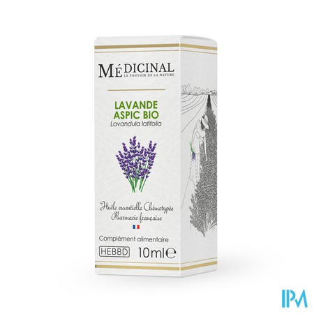 vignette MEDICINAL HE BIO LAVANDE ASPIC 10ML