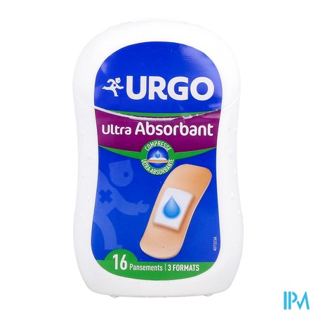 vignette URGO ULTRA ABSORBANT PANS X16