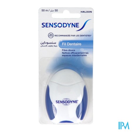 vignette SENSODYNE FIL DENTAIRE FLUORE 50M