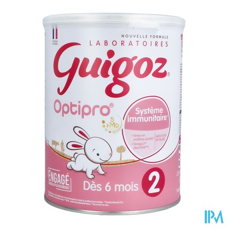 vignette GUIGOZ LAIT OPTIPRO 2AGE PDR 780G