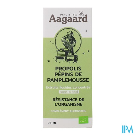 produit AAGAARD GOUTTES PROPOLIS + EPP 30 ML
