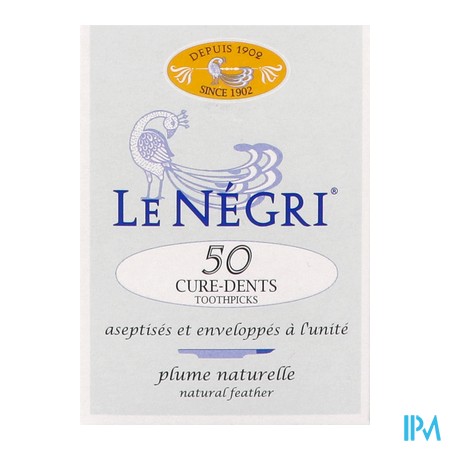 produit CURE-DENT NEGRI PLUME COURAN 50