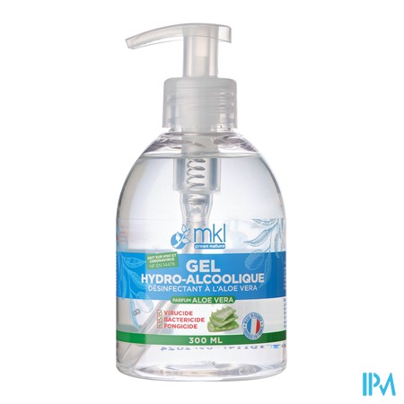 produit MKL GEL HYDROALCOOLIQ ALOE V 300ML