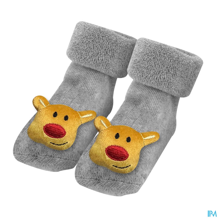produit BABYOOPS! CHAUSSETTES BB NOEL RENNE