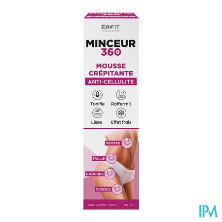 vignette MINCEUR 360 MOUSSE CREPITANTE TUBE 100ML