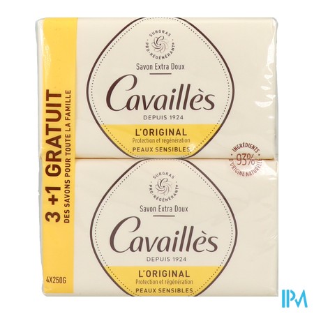 produit CAVAILLES SAV EXTRA/DOUX 250GX4
