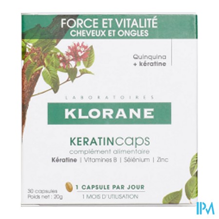 vignette KLORANE KERATINCAPS CAPS BT90