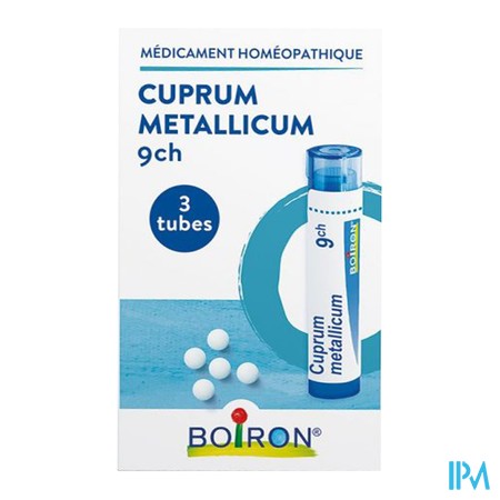 vignette CUPRUM METALLICUM 9CH 3TG B