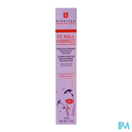 produit ERBORIAN CC DULL CORRECT 45ML