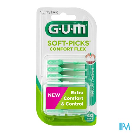 produit GUM SOFT PICKS COMFORT FLEX X40 660