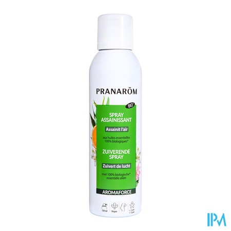 vignette PRANAROM AROMAFORCE SPR ORAN/RAV BIO150ML
