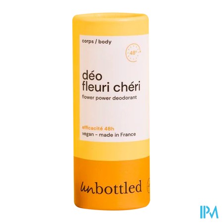 vignette UNBOTTLED DEO FLEURI CHERI 50G
