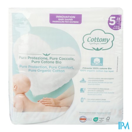 vignette COTTONY COUCHE BB 11-25KG T5 24