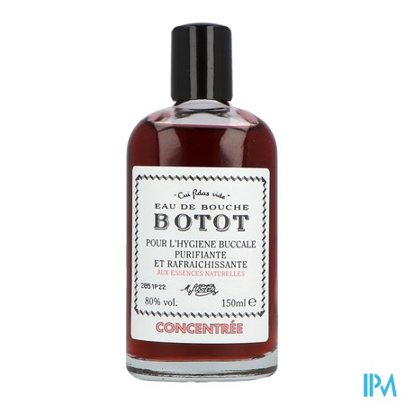vignette BOTOT EAU BAIN/BOUCHE FL 150ML