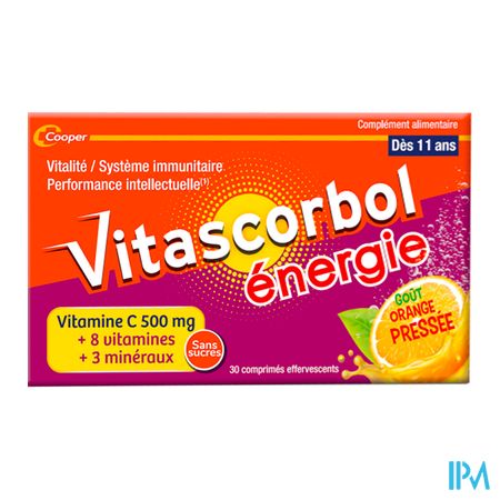 vignette VITASCORBOL ENERGIE CPR EFF 30