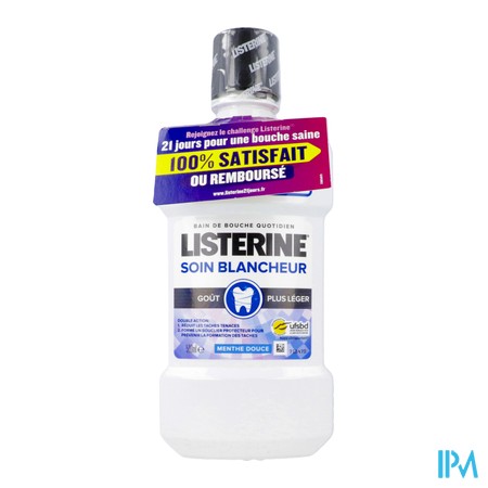 vignette LISTERINE B/BOUC SOIN BLC MEN500ML