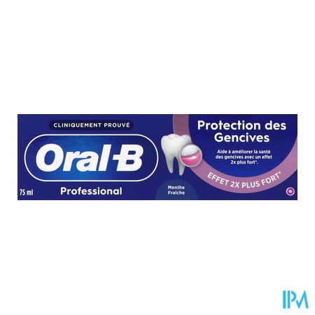 vignette ORAL-B DENT PRO PROT GENCIVE 75ML