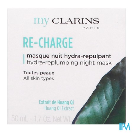 vignette MY CLARINS RE-CHARGE MASQ NUIT HYD-RE50ML
