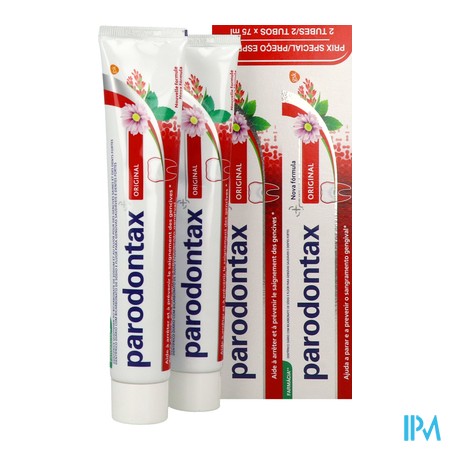 vignette PARODONTAX PATE BITUBE 75ML X2