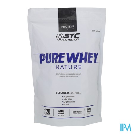 vignette STC WHEY PURE NATURE 20 RATIONS 500G