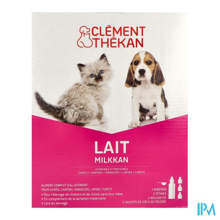 vignette CLEM/THEK MILKKAN KIT CHIOT/CHATON