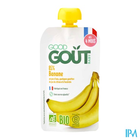 vignette GOODGOUT BANANE 120G