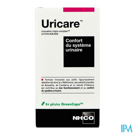 vignette NHCO URICARE BT 84
