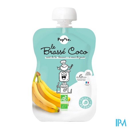 vignette POPOTE GOURDE BRASSE COCO BANANE 100G