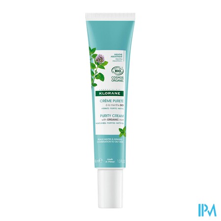 vignette KLORANE CR PURETE MENTHE 40ML