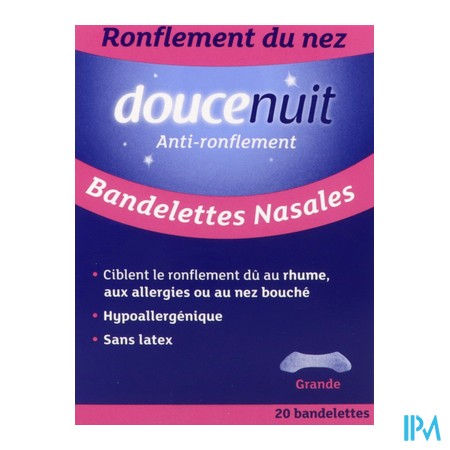produit DOUCE NUIT BANDELET NASAL GM 20
